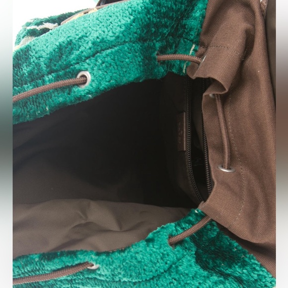 LARGE FLORAL VELVET JACQUARD BACKPACK GUCCI - Picture 6 of 8